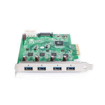 USB?3.0?Interface?Card?PCIe,Fresco?FL1100,4HC,x4,4Ports